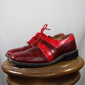 Red Animal Print Shoes